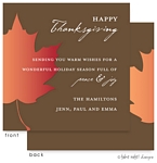 Take Note Designs - Fall/Thanksgiving Greeting Cards (Maple Leaf)