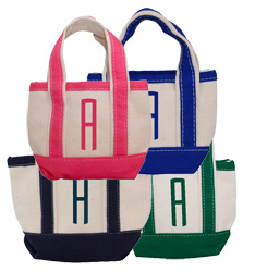 Mini Canvas Totes by CB Station