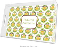 Boatman Geller Lucite Trays - Pineapple Repeat (Large - Panel)