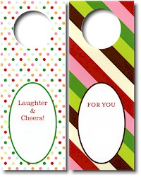 Boatman Geller - Wine Tags (Confetti Dot/Stripes Festive) (17933-17902-17903)