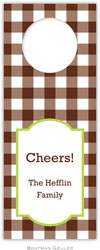 Boatman Geller - Create-Your-Own Wine Bottle Tags (Classic Check) (61WT+P14+A12)