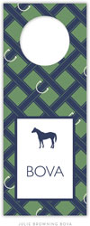 Julie Browning Bova Wine Tags - Equestrian Lattice (JWT3)