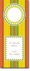 Chatsworth Just Exquisite - Wine Bottle Tags (Autumn Stripes) (WT-18)