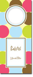 Chatsworth Just Exquisite - Wine Bottle Tags (Cheery Dots) (WT-22)