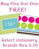 Buy One Get One FREE on select stationery