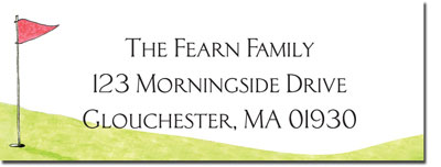 Blue Mug Designs Return Address Labels - Foursome Blue Mug Designs Return Address Labels - Foursome