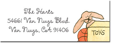 Blue Mug Designs Return Address Labels - Movin' Wagon Blue Mug Designs Return Address Labels - Movin' Wagon