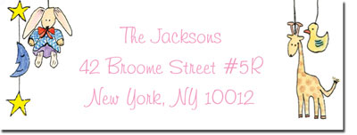 Blue Mug Designs Return Address Labels - Girl Mobile Blue Mug Designs Return Address Labels - Girl Mobile