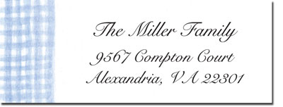 Blue Mug Designs Return Address Labels - Boy Front Door Blue Mug Designs Return Address Labels - Boy Front Door