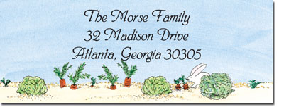 Blue Mug Designs Return Address Labels - Boy In The Garden Blue Mug Designs Return Address Labels - Boy In The Garden