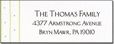 Blue Mug Designs Return Address Labels - Steling Cup Blue Mug Designs Return Address Labels - Steling Cup