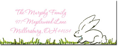 Blue Mug Designs Return Address Labels - Baby Bunny Blue Mug Designs Return Address Labels - Baby Bunny