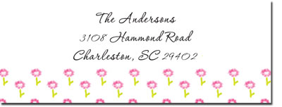 Blue Mug Designs Return Address Labels - Rose Border Blue Mug Designs Return Address Labels - Rose Border