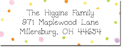 Blue Mug Designs Return Address Labels - Pretty Bubbles Blue Mug Designs Return Address Labels - Pretty Bubbles