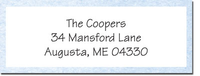 Blue Mug Designs Return Address Labels - Boy Stork Blue Mug Designs Return Address Labels - Boy Stork