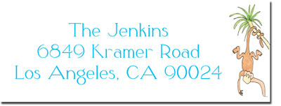 Blue Mug Designs Return Address Labels - Zoo Blue Mug Designs Return Address Labels - Zoo