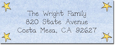 Blue Mug Designs Return Address Labels - Boy Train Blue Mug Designs Return Address Labels - Boy Train