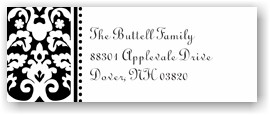 Holiday Address Labels by Boatman Geller - Madison Black