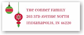 Holiday Address Labels by Boatman Geller - Ornaments Holiday Address Labels by Boatman Geller - Ornaments