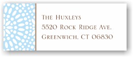 Holiday Address Labels by Boatman Geller - Bursts Blue Holiday Address Labels by Boatman Geller - Bursts Blue