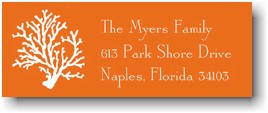 Address Labels by Boatman Geller - Coral (Holiday) Address Labels by Boatman Geller - Coral (Holiday)