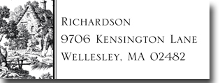 Address Labels by Boatman Geller - Toile Black (Holiday) Address Labels by Boatman Geller - Toile Black (Holiday)