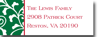 Address Labels by Boatman Geller - Vines Green (Holiday) Address Labels by Boatman Geller - Vines Green (Holiday)
