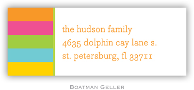 Address Labels by Boatman Geller - Bold Stripe