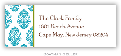 Address Labels by Boatman Geller - Beti Teal