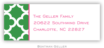 Address Labels by Boatman Geller - Bristol Tile Pine