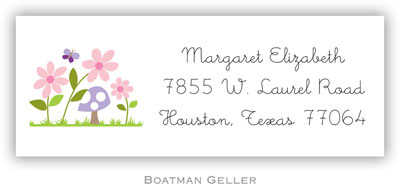 Address Labels by Boatman Geller - Bloom Address Labels by Boatman Geller - Bloom