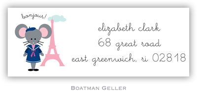 Address Labels by Boatman Geller - Mimi In Paris