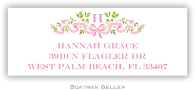 Address Labels by Boatman Geller - Ribbon Pink