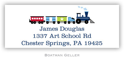 Address Labels by Boatman Geller - Choo Choo Train