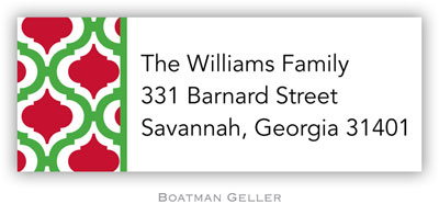 Address Labels by Boatman Geller - Kate Kelly & Red