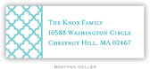 Address Labels by Boatman Geller - Bristol Petite Teal