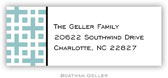 Address Labels by Boatman Geller - Lattice Slate