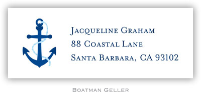 Address Labels by Boatman Geller - Anchor