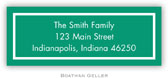 Address Labels by Boatman Geller - Classic Emerald