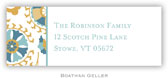 Address Labels by Boatman Geller - Suzani Gold