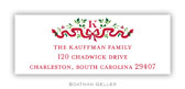 Address Labels by Boatman Geller - Ribbon Holiday