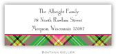 Address Labels by Boatman Geller - Plaid Preppy