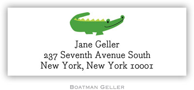 Address Labels by Boatman Geller - Alligator