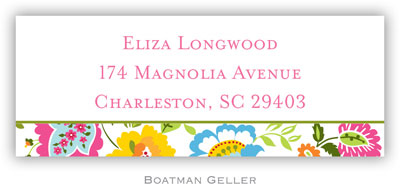 Address Labels by Boatman Geller - Floral Bright Address Labels by Boatman Geller - Floral Bright