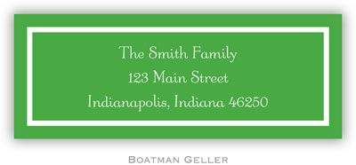Address Labels by Boatman Geller - Classic Kelly (Holiday)