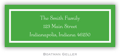 Address Labels by Boatman Geller - Classic Kelly (Holiday) Address Labels by Boatman Geller - Classic Kelly (Holiday)