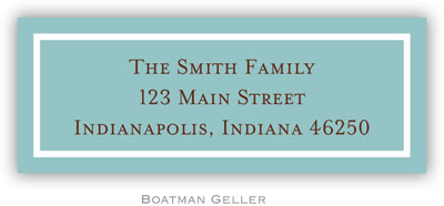 Address Labels by Boatman Geller - Classic Slate