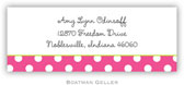 Address Labels by Boatman Geller - Pink Polka Dot