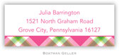 Address Labels by Boatman Geller - Ashley Plaid Pink