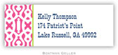 Address Labels by Boatman Geller - Cameron Dark Pink